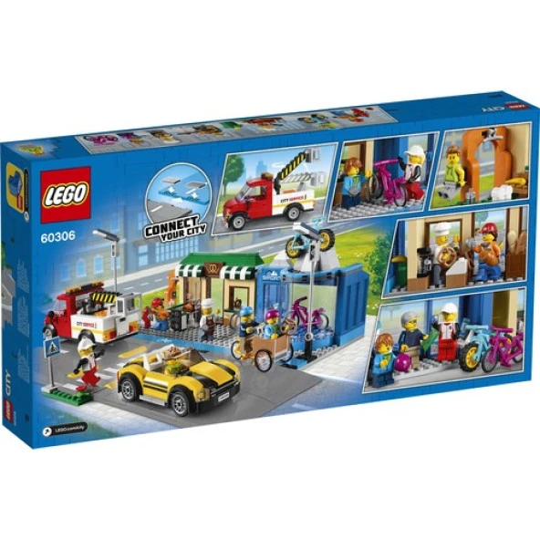 Lego City Alışveriş Caddesi 60306 - Resim 4