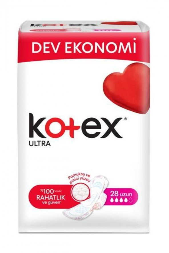 Kotex Ultra Uzun Ped 28li - Resim 2