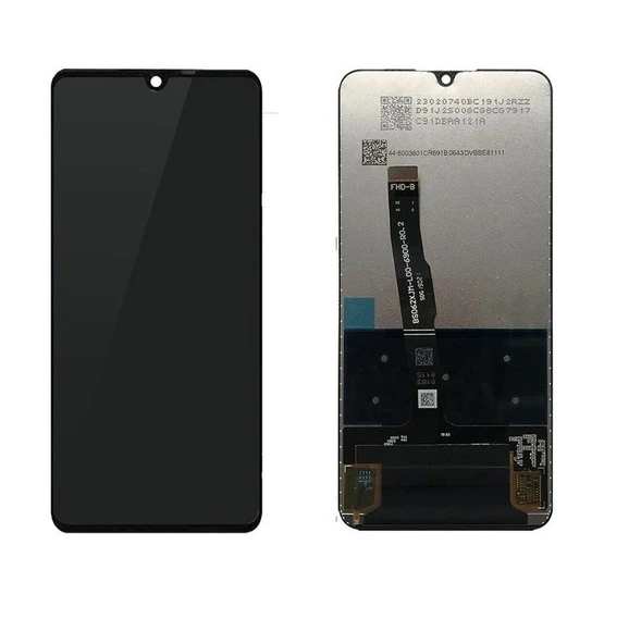 Hwi Uyumlu P30 Lite Lcd Ekran Siyah Çitasız ürün görseli 1