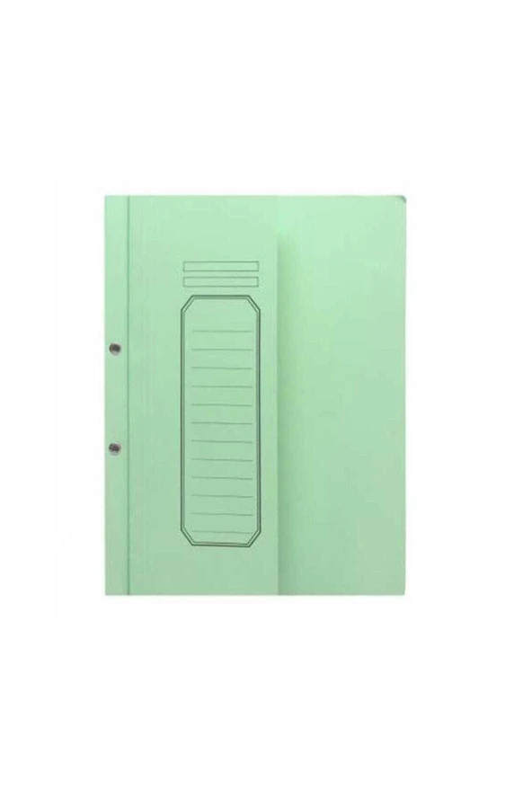 Alemdar Yarım Kapak Dosya Lüks Yeşil (25 Li Paket) ürün görseli 1