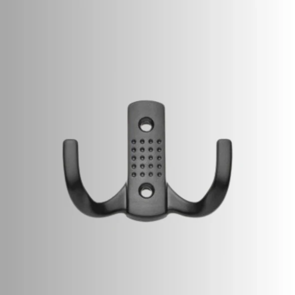 Noktalı Metal Askı Şık Portmanto Askılık Dolap Mobilya Askısı (vidalar Dahil) ürün görseli 1