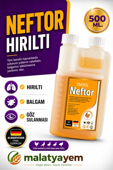 Neftor Hırıltı ve Solunum Yolu Vitamini-500mL ürün görseli 1