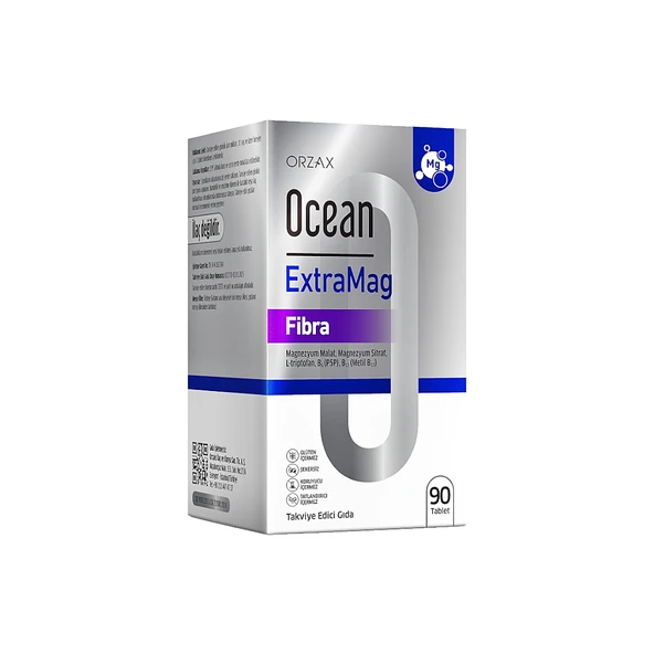 Ocean ExtraMag Fibra 90 Tablet Takviye Edici Gıda ürün görseli 1