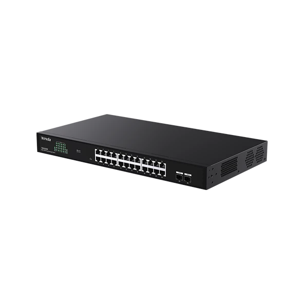TENDA TEG2226F 24GE PORT, 2X SFP BULUT YÖNETILEBILIR SWITCH ürün görseli 1