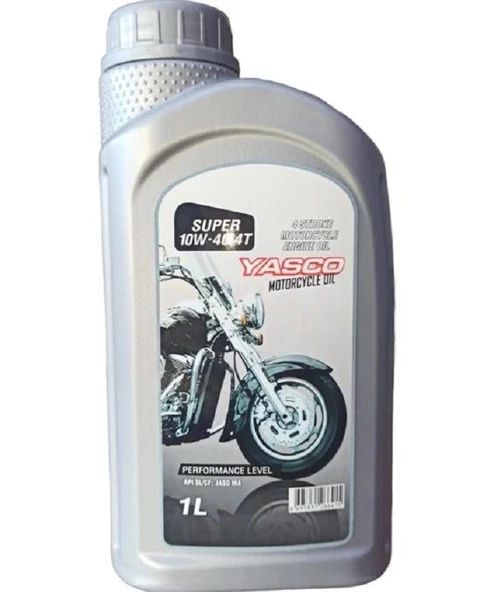 Yasco Super 10W-40 4T 1 lt Motosiklet Yağı ürün görseli 1