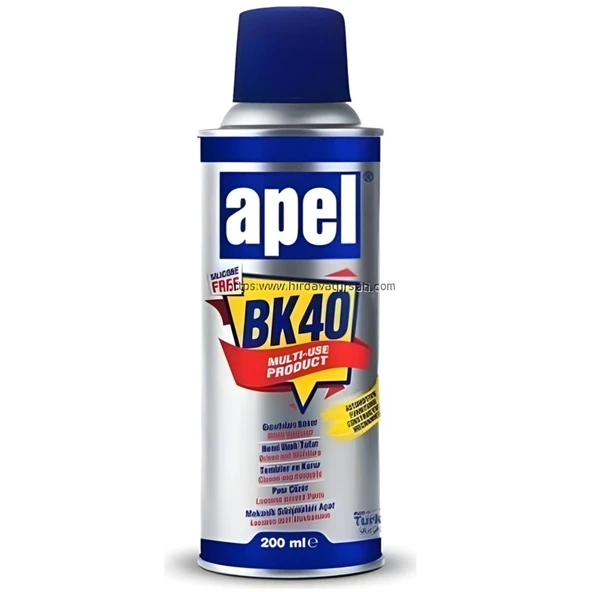 APEL Bk40 Yağlayıcı&pas Sökücü 200 ml ürün görseli 1