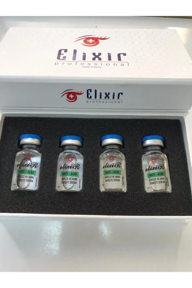 Elixir Anti Acne Sivilce Akne Karşıtı Serum Kutu 4 X 10 ml ürün görseli 1