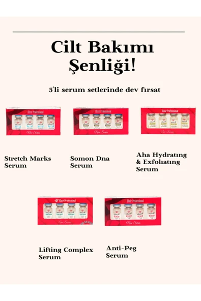 TRELİXİR Dermapen-iğnesiz mezoterapi Serum Seti ürün görseli 1