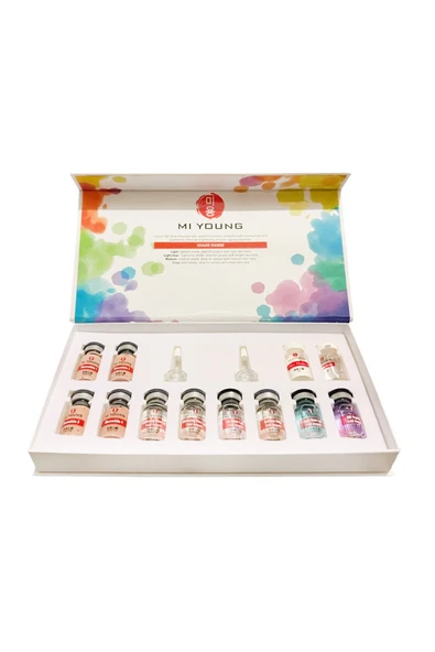MI YOUNG Bb glow Seti YÜKSEK KALİTE Kalıcı Kapatıcılık Kalıcı Fondöten 6,8x12ml ürün görseli 1