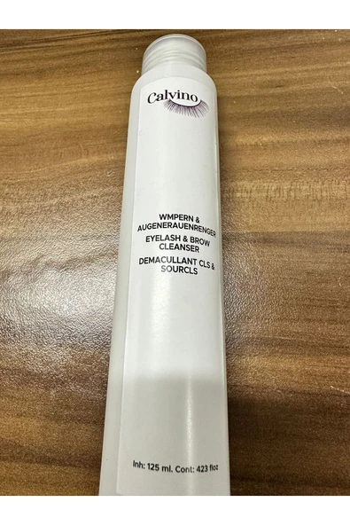 Calvino Kaş Kirpik Temizleme Serumu Kremi Vitamini Solusyonu ürün görseli 1