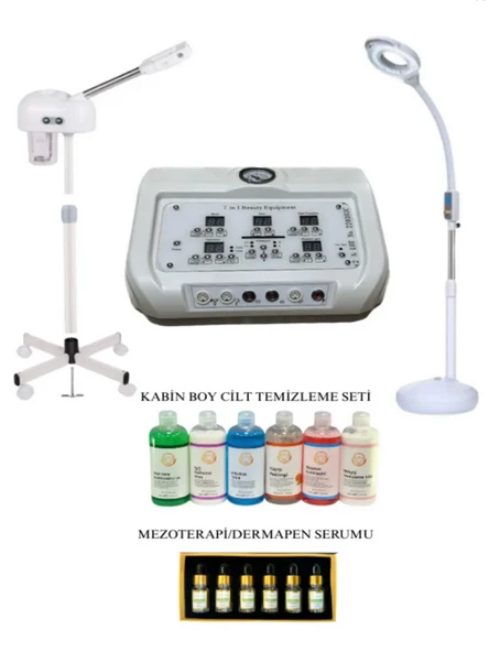 HYDRACOLOR 7+1 CİLT BAKIM SETİ + BUHAR+ CİLT BAKIM SETİ ürün görseli 1