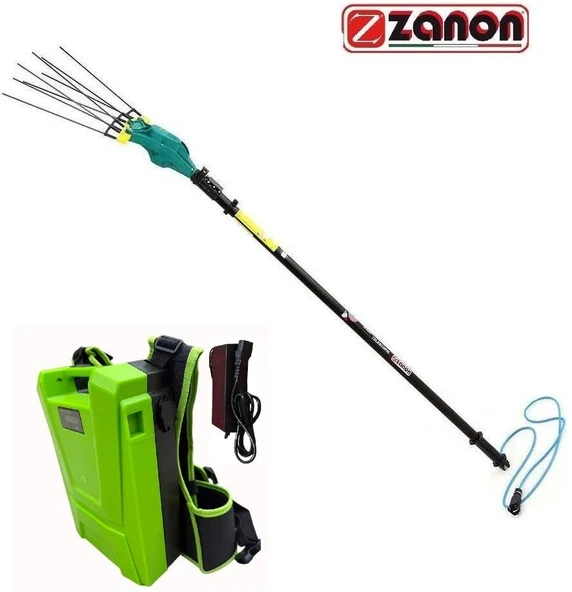 Zanon Falcon Sırt Bataryalı Teleskopik Zeytin Hasat Makinesi ürün görseli 1