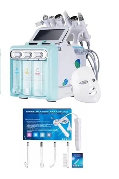 maddex HYDRAFACİAL 8in1 YÜKSEK FREKANSLI VE LED MASKELİ ürün görseli 1