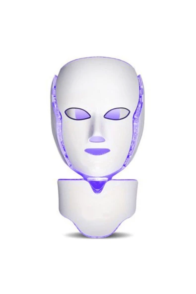 anka lazer Beyaz Led Maske ürün görseli 1