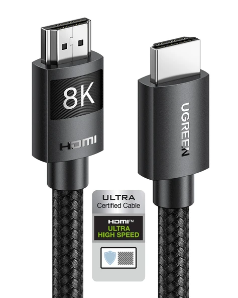 UGREEN 8K HDMI Görüntü Aktarma Kablosu, 3 Metre, 40181 ürün görseli 1