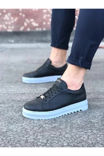 Wagoon WG025 Siyah Erkek Casual Ayakkabı ürün görseli 1