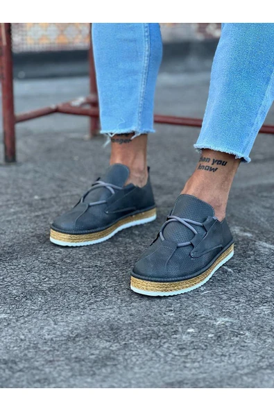 Wagoon WG015 Gri Erkek Casual Ayakkabı ürün görseli 1
