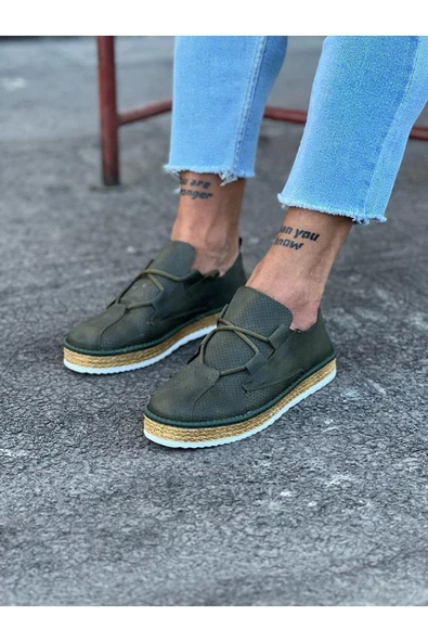 Wagoon WG015 Haki Erkek Casual Ayakkabı ürün görseli 1