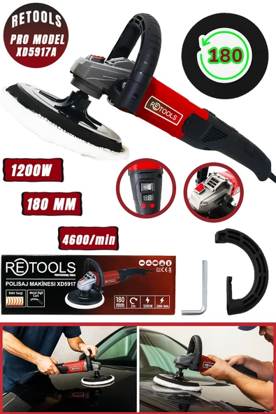 RETOOLS BORDO POLİSAJ 1200 W ürün görseli 1