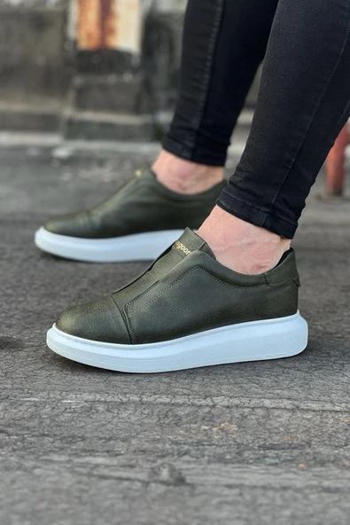 Wagoon WG023 Haki Günlük Casual Erkek Ayakkabı ürün görseli 1