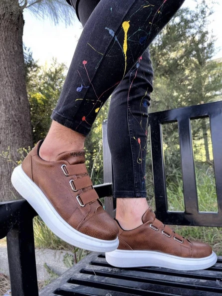 Knack Sneakers Ayakkabı 889 Taba - Resim 3