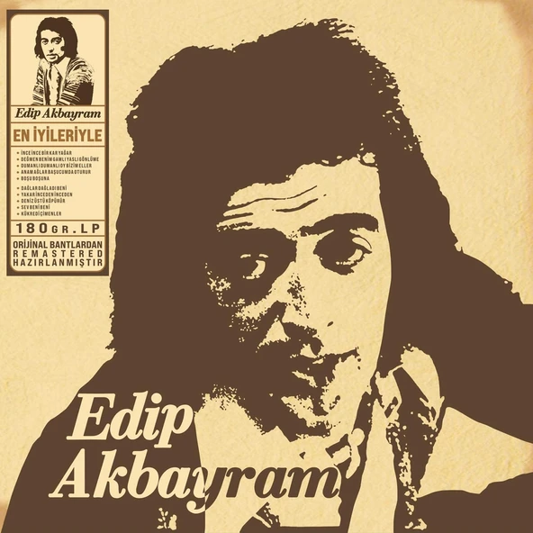 Edip Akbayram Edip Akbayram En İyileriyle -  Plak ürün görseli 1