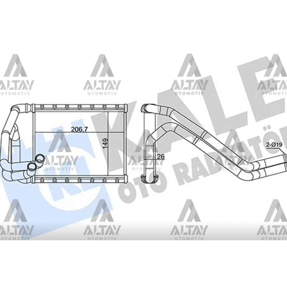 RADYATÖR KALORİFER CEED 10-12 ürün görseli 1
