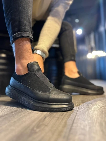 Knack Sneakers Ayakkabı 911 Siyah (Siyah Taban) ürün görseli 1