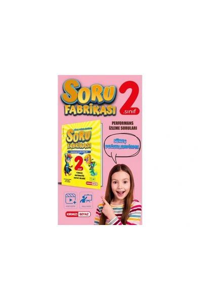 Kırmızı Beyaz 2. Sınıf Soru Fabrikası Süreç Değerlendirme ürün görseli 1