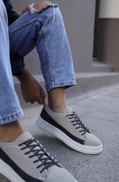 Knack Sneakers Ayakkabı 010 Taş - Resim 3