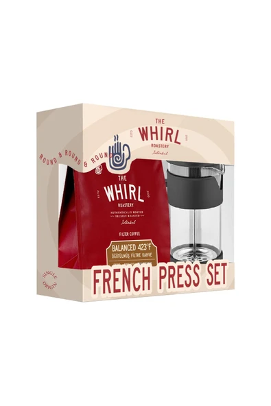 Filtre Balanced 423°F Çekilmiş Kahve 250 gr + French Press Hediyeli ürün görseli 1