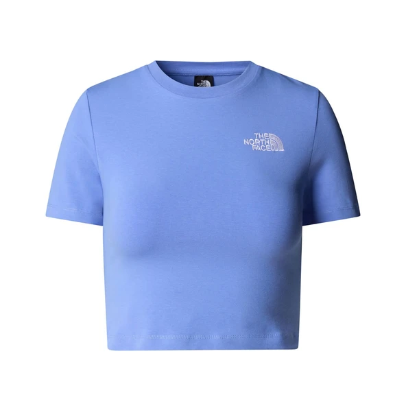 The North Face Kadın ESSENTIAL CROPPED SLEEVE Tişört NF0A55AO0YI1 ürün görseli 1