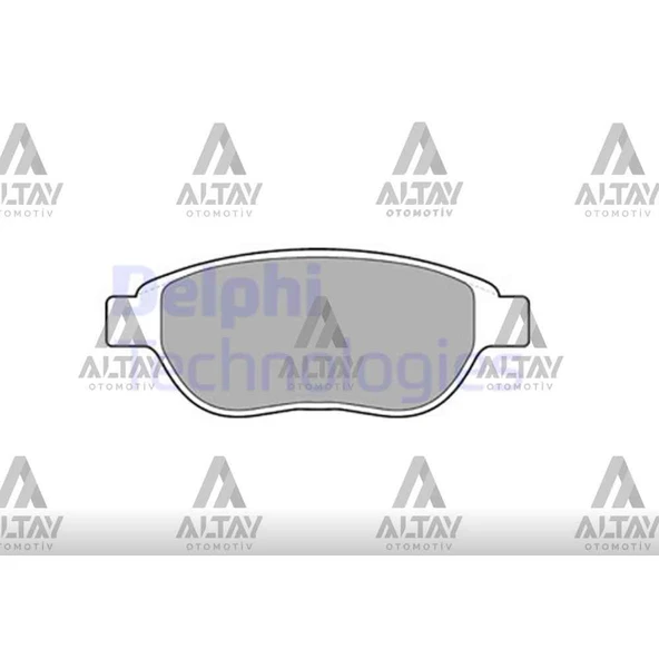 FREN BALATA C4 04-09 / 207 06-12 / 307 00-07 (ESPLI) ÖN ürün görseli 1