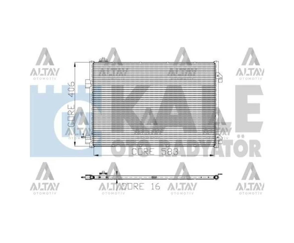 Radyatör Klima Symbol Iı 08-14 Thalıa 1.5dcı ürün görseli 1