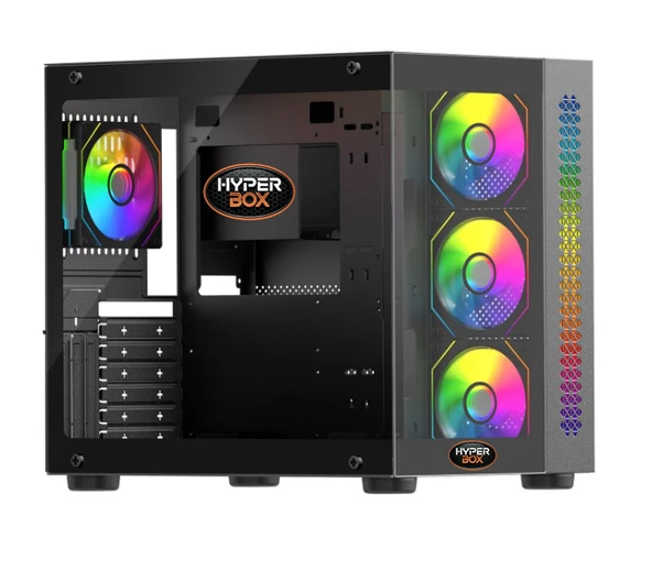 HİPER ARGB KASA 23" MONİTÖR X10SRA ANAKART Intel Xeon E5-1650 v4 İ7 700K İ7 8700K İŞLEMCİ 32 GB DDR4 RAM 480 GB SSD 4 GB EKRAN KARTI 900W POWER YÜKSEK HIZLI SUNUCU SERVER OYUNCU HİPER KASA ürün görseli 1