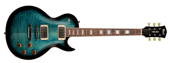 Cort CR250 Dark Blue Burst Elektro Gitar - OUTLET Kozmetik Defolu (SIFIR ÜRÜN Ton ve Sap Dengesi Sorunsuz) ürün görseli 1
