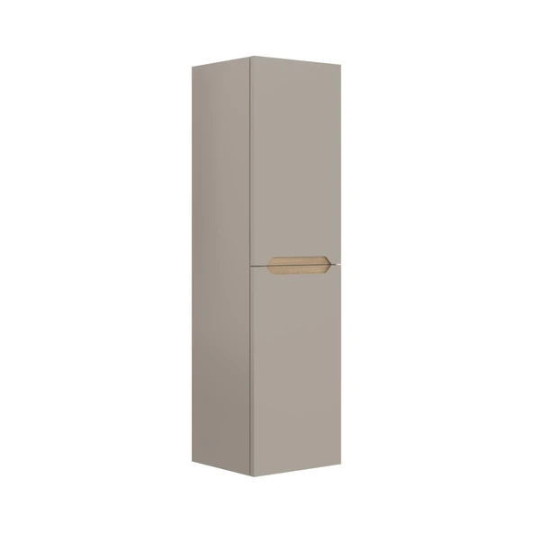 Orka Lena 40 cm Çöl Beji Banyo Çamaşır Boy Dolabı ürün görseli 1