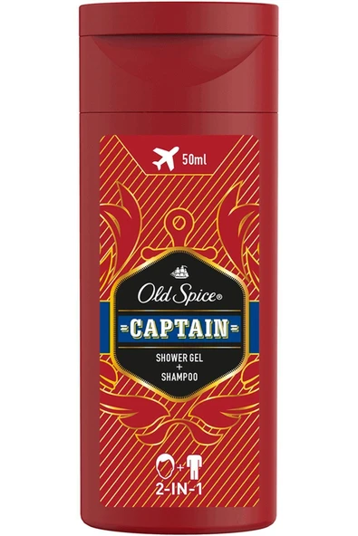 Marka: Duş Jeli Ve Şampuan Captain 50 Ml Kategori: Duş Jeli ürün görseli 1