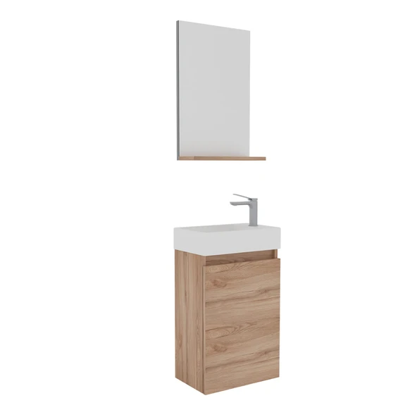 Orka Conza 45 cm Legnano Banyo Dolabı Takımı ürün görseli 1