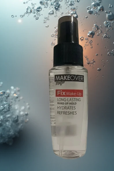 Makeover Long Lasting Fix Makyaj Sabitleyici Sprey – 50 ml, Uzun Süre Kalıcı & Doğal Görünüm ürün görseli 1