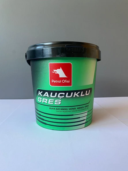 Petrol Ofisi Yeşil Renk Suya Dayanıklı Kauçuklu Gres Yağı 900GR (0.9KG) (07/2025 Üretim) ürün görseli 1