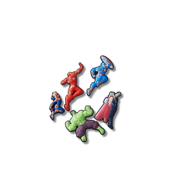 Jibbitz Avengers Heroes 5PCk J03513 ürün görseli 1