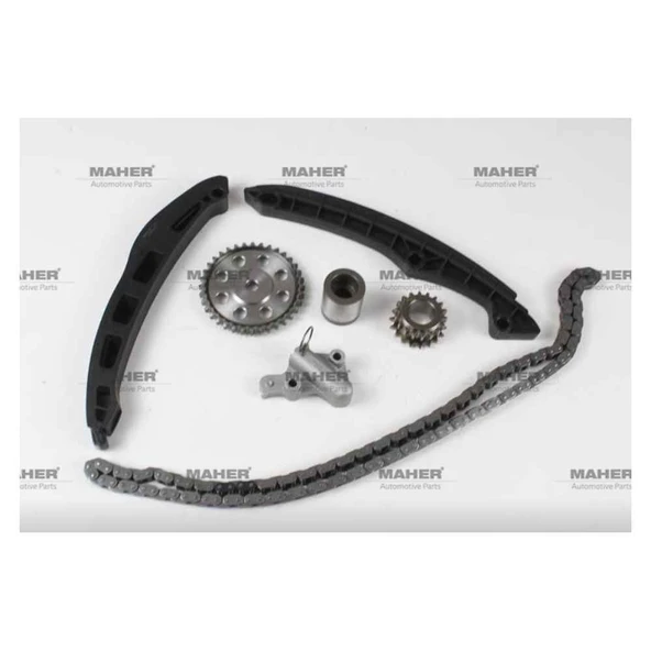 EKSANTRİK ZİNCİR SETİ GOLF / JETTA / PASSAT / TOURAN / TIGUAN / SCIROCCO 04-08 BAG-BLF-BLP-BKG 1.6 FSI 07-08 CAXA 1.4 TSI (7 PARÇA) ürün görseli 1