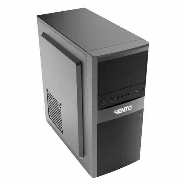 Vento TA-K62 550W USB 2.0 ATX Mid Tower Siyah Kasa ürün görseli 1