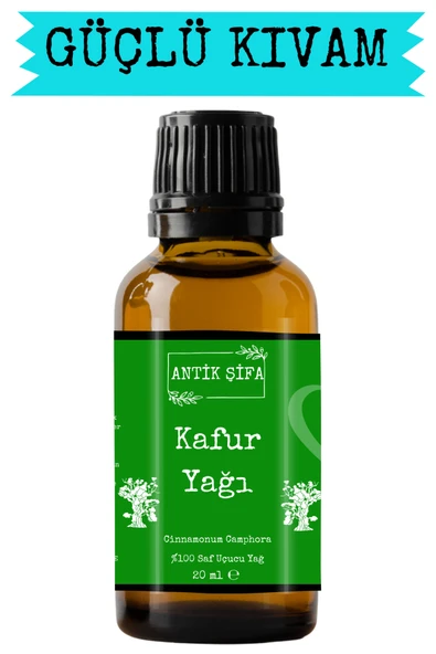 Antik Şifa %100 Saf Kafur Uçucu Yağ ( Essential Oil ) - 20 ml ürün görseli 1