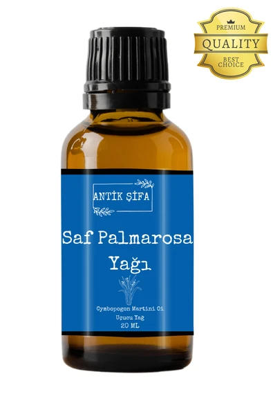 Antik Şifa %100 Saf Palmarosa Uçucu Yağı - 20 Ml ürün görseli 1