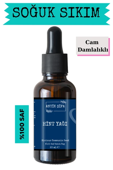 Antik Şifa Hint Yağı (20ml)- %100 Saf Soğuk Sıkım Hint Yağı ürün görseli 1