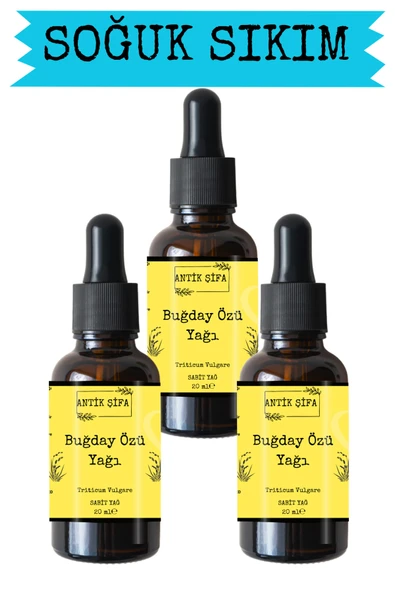 Antik Şifa Saf Buğday Özü Yağı - (3 X 20ML) ürün görseli 1