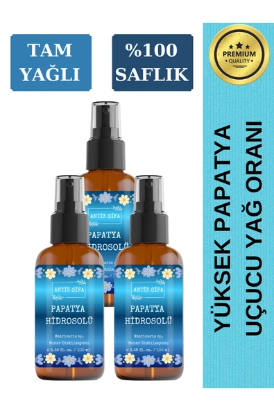 Antik Şifa Saf Papatya Hidrosolü 300 Ml - (3 X 100ml Papatya Suyu) ürün görseli 1