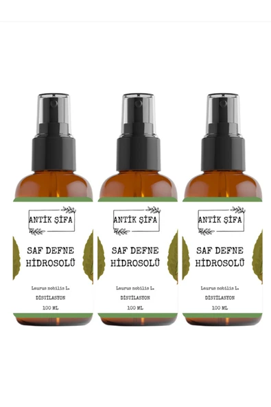 Antik Şifa Saf Defne Hidrosolü 300 Ml - (3 X 100 Ml Defne Suyu) ürün görseli 1